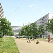 Réhabilitation et résidentialisation de 743 logements à Strasbourg-Esplanade - Groupe Ecade